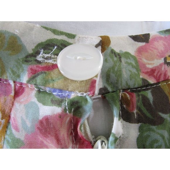 Ramsay of Dublin Floral Knife Pleat Skirt Lined Made in Ireland Large GUC - Picture 13 of 16